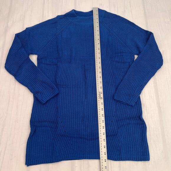 Blue Crew Neck Sweater - Picture 4 of 6